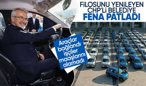 CHP'li belediyede skandal! Borçtan araçlar bağlandı, hesaplar bloke oldu