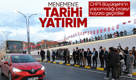 100. Yıl Köprülü Kavşağı açıldı: CHP'li Büyükşehir'in yapamadığını AK Partili ilçe belediyesi yaptı