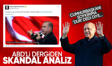ABD merkezli dergiden Cumhurbaşkanı Erdoğan'ın İsrail'i kınamasına skandal analiz: Türkiye Batı'nın dostu değil
