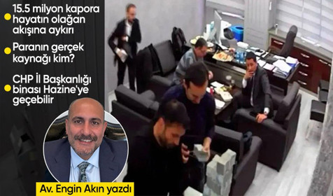 CHP'deki para sayma görüntüsünün hukuki karşılığı ne? Uzman isimden Haberet'e özel değerlendirme