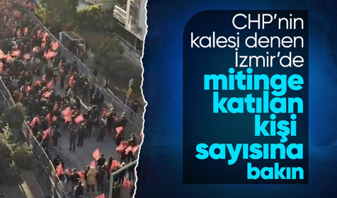 CHP'nin İzmir Torbalı mitingine katılan kişi sayısının azlığı dikkatlerden kaçmadı
