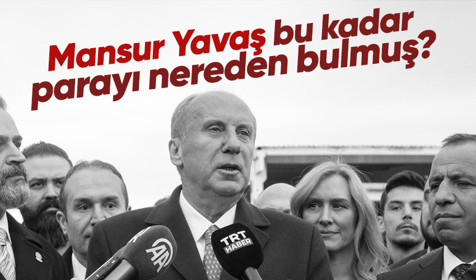 Muharrem İnce'den Mansur Yavaş'a reklam eleştirisi: Bütün paralar buraya akmış