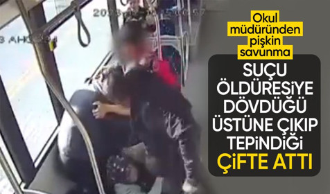 Son Dakika: Mersin'de yaşlı çifti otobüste öldüresiye döven okul müdüründen pişkin savunma
