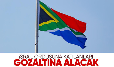 Güney Afrika, İsrail ordusuna katılan vatandaşlarını ülkeye döndüklerinde gözaltına alacak