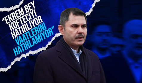 AK Parti'nin İBB adayı Murat Kurum, İmamoğlu'na vaatleri üzerinden eleştiride bulundu