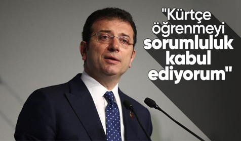 Ekrem İmamoğlu: Hal hatır soracak kadar Kürtçe bilmek isterim