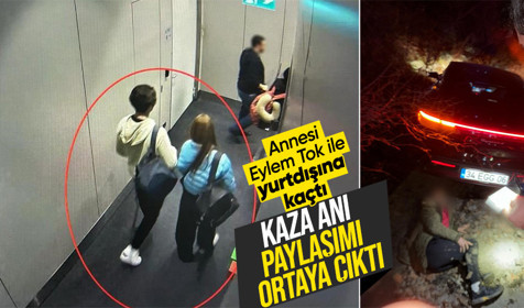 Eylem Tok ile ABD'ye kaçan Timur Cihantimur'un kaza anı paylaşımı ortaya çıktı