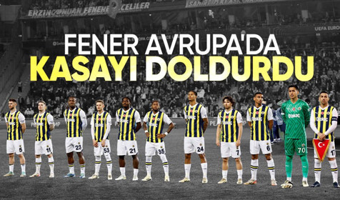 Fenerbahçe Avrupa'da kasasını doldurdu! İşte kazanılan para...