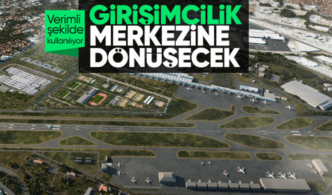 Atatürk Havalimanı'nın terminal binaları girişimcilik merkezine dönüşüyor