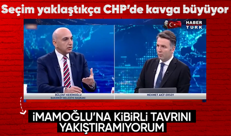 Bakırköy Belediye Başkanı Bülent Kerimoğlu'ndan Ekrem İmamoğlu'na: Küçümseyen ve kibirli tavrı...