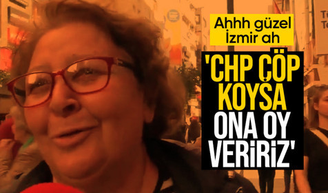 İzmirli seçmenden dikkat çeken sözler: CHP çöp de koysa ona oy veririz