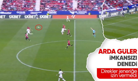 Real Madrid, Osasuna'yı Arda Güler'in oynadığı maçta 4 golle geçti