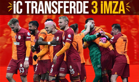 Galatasaray iç transferde 3 isimle masaya oturuyor