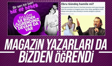 Ebru Gündeş hamile! Magazin sayfaları Haberet'ten öğrendi