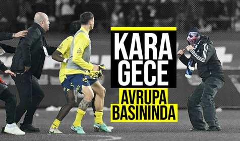 Kara gece Avrupa basınında! Trabzonspor-Fenerbahçe maçı sonrası çıkan olaylar...
