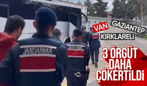 Son Dakika: 4 ilde MAHZEN-12 operasyonu: 3 ayrı suç örgütü çökertildi