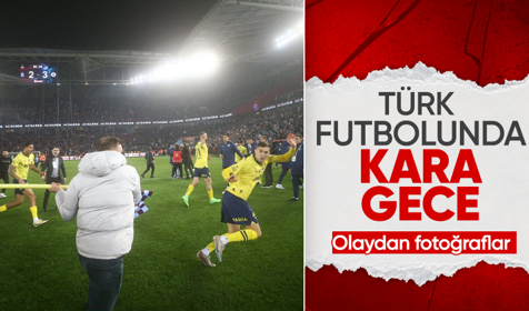 Trabzonspor-Fenerbahçe maçı sonrası stat karıştı