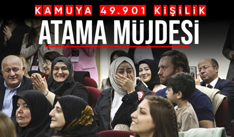 Son Dakika: Bakan Göktaş: Kamuya 49 bin 901 kişinin ataması yapılacak