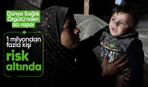 DSÖ'den Gazze uyarısı: 1 milyondan fazla kişi risk altında