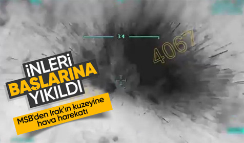 Irak'ın kuzeyine hava harekatı: 27 hedef imha edildi