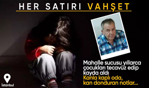 Bağcılar'da sapık sucu çocukların kabusu oldu! Yıllarca tecavüz edip kaydetmiş! Dehşete düşüren sünger kaplı oda ayrıntısı...