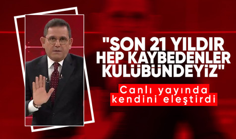 Fatih Portakal'dan canlı yayında açıklamalar: Son 21 yıldır hep kaybedenler kulübündeyiz