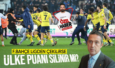 Fenerbahçe ligden çekilirse ne olur? Ülke puanı silinir mi? Haberet araştırdı
