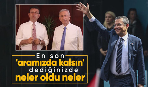 Özgür Özel'in "Öndeyiz, kazanıyoruz" sözleriz Ekrem İmamoğlu'nu hatırlattı