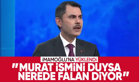 AK Parti'nin İBB adayı Murat Kurum'dan canlı yayında özel açıklamalar
