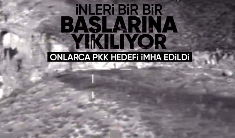 Irak'ın kuzeyine düzenlenen hava harekatlarında 39 terör hedefi imha edildi