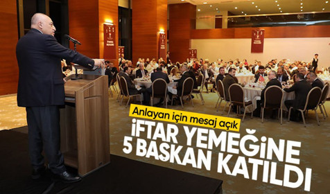 TFF'nin iftarına hangi başkanlar katılmadı? Sadece 5 kulüp...