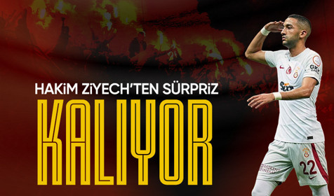 Galatasaray'da Hakim Ziyech'in satın alma opsiyonu devreye girdi