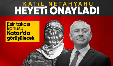 İsrail heyeti yarın esir takası müzakerelerin devam ettiği Katar’a gidiyor