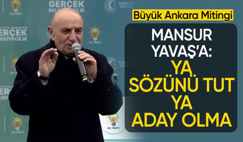 Son Dakika: AK Parti'nin Büyükşehir Belediye Başkan adayı Turgut Altınok: 58 kilometre metro sözü var 5 santim metro yok
