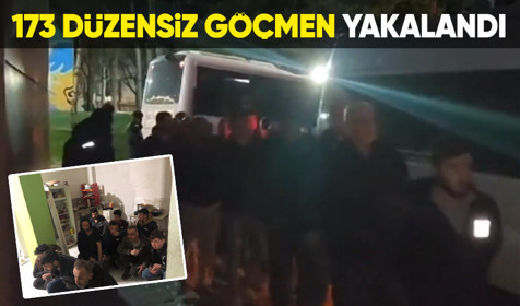 6 ilde eş zamanlı operasyon! 173 düzensiz göçmen yakalandı