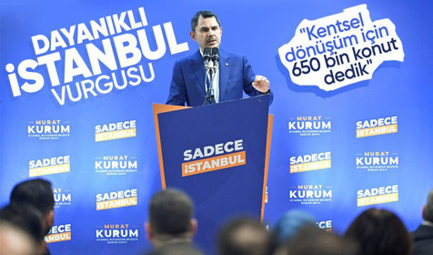 İBB adayı Murat Kurum'dan deprem vurgusu: Dirençli bir İstanbul sözü verdik