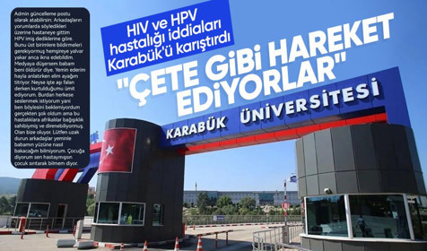 Karabük'te skandal olaylar! Cinsel ilişki sonrası hastalık kaptılar... Öğrenciler bir araya gelerek açıklama yaptı: Azınlık durumundayız