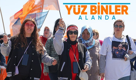 Seçime bir hafta kala AK Parti'den dev gövde gösterisi! Yüz binler "Yeniden Büyük İstanbul Mitingi" için alanda