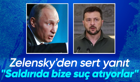 Zelensky'den Putin'e zehir zemberek sözler