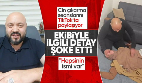 'Çuf Çuf Hoca'nın muadili... Cin çıkarma videolarını TikTok'ta paylaşıyor! Cinlerden oluşan ekibine isim koymuş