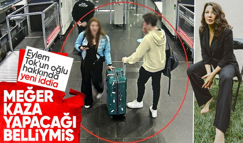 Eylem Tok'un oğlunun karıştığı kazada yeni ayrıntı! Meğer kaza yapacağı belliymiş