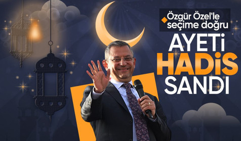 Özgür Özel gaflarına bir yenisini ekledi! Ayetle hadisi karıştırdı