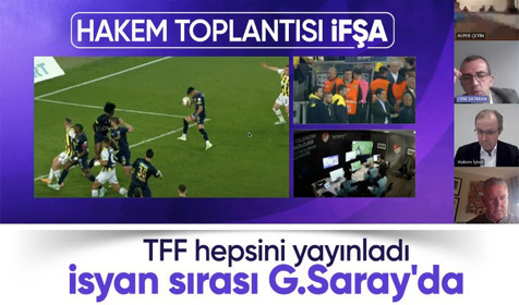 G.Saray-Antalyaspor maçı sızdırılmıştı! TFF tüm kaydı yayınladı! F.Bahçe-Kasımpaşa maçında neler oldu?