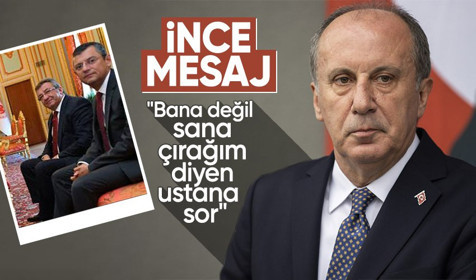 Muharrem İnce, Özgür Özel'i partilisinin 'çırak' ifadeleriyle vurdu