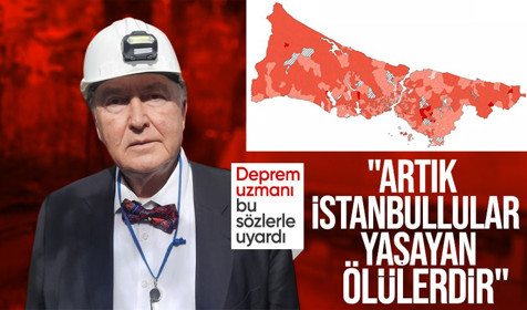 Prof. Dr. Ercan: Artık İstanbullular yaşayan ölülerdir