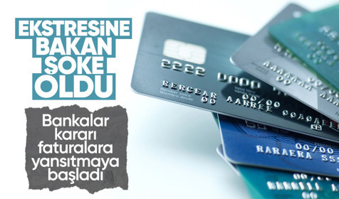 Bankalar faiz kararını faturalara yansıtmaya başladı