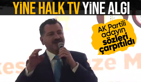 Halk TV AK Partili adayın sözlerini çarpıtarak algı operasyonuna imza attı