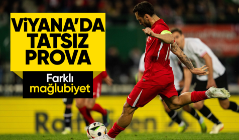 Son Dakika: A Milli Takım, Avusturya'ya farklı mağlup oldu