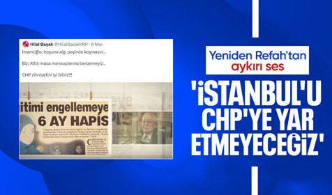 Yeniden Refah Partisi Kadın Kolları Üyesi Hilal Başak: İstanbul'u CHP'ye yar etmeyeceğiz