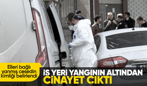 Bahçelievler'de yanan iş yerinden çıkan cesette sır perdesi aralandı